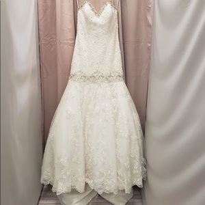 Allure sweetheart beaded wedding dress